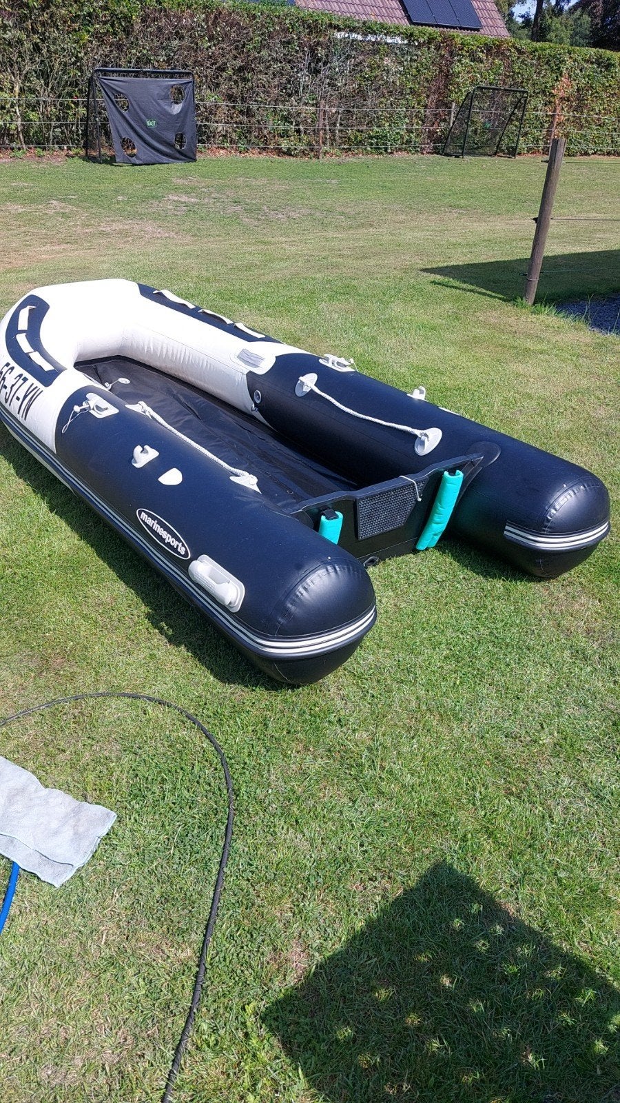 Rubber boot, Ophalen, Peddels, Aluminium