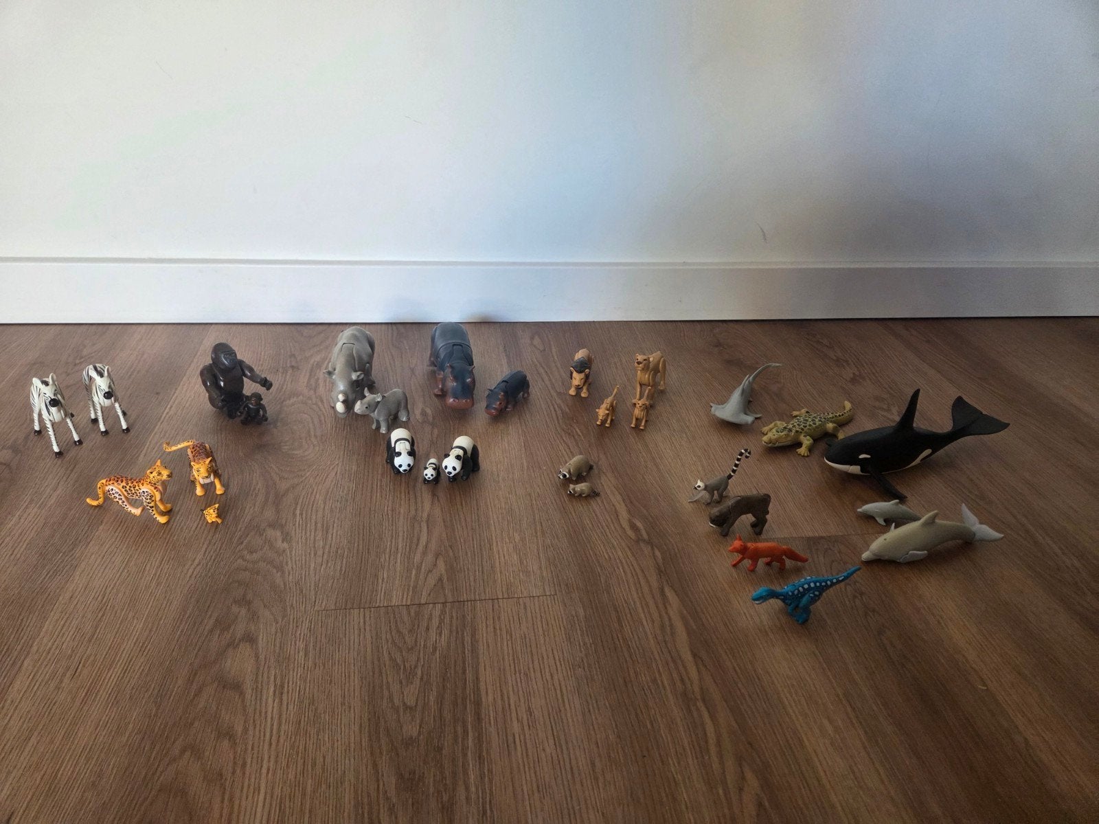 Grote verzameling Playmobil dierenfiguren, veel met baby's, Kinderen en Baby's, Ophalen of Verzenden, Gebruikt