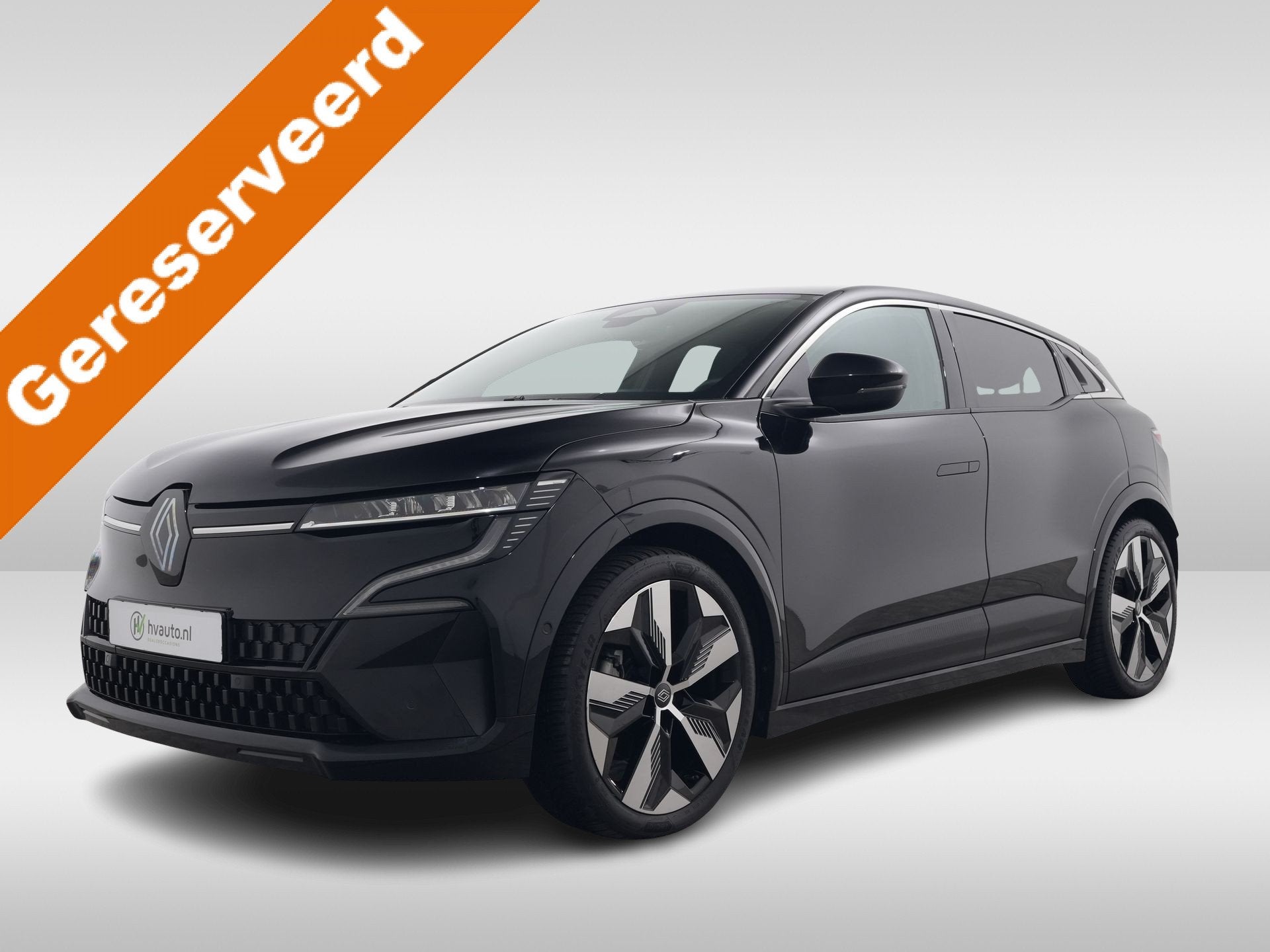 Renault Mégane E-Tech EV60 OPTIMUM CHARGE 220PK TECHNO SOH, Zwart, Leder en Stof, Zwart, Origineel Nederlands