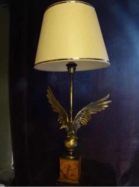 vintage Loevsky & Loevsky tafellamp Hollywood Regency, Ophalen, Vintage, Meerkleurig, E27 (groot)