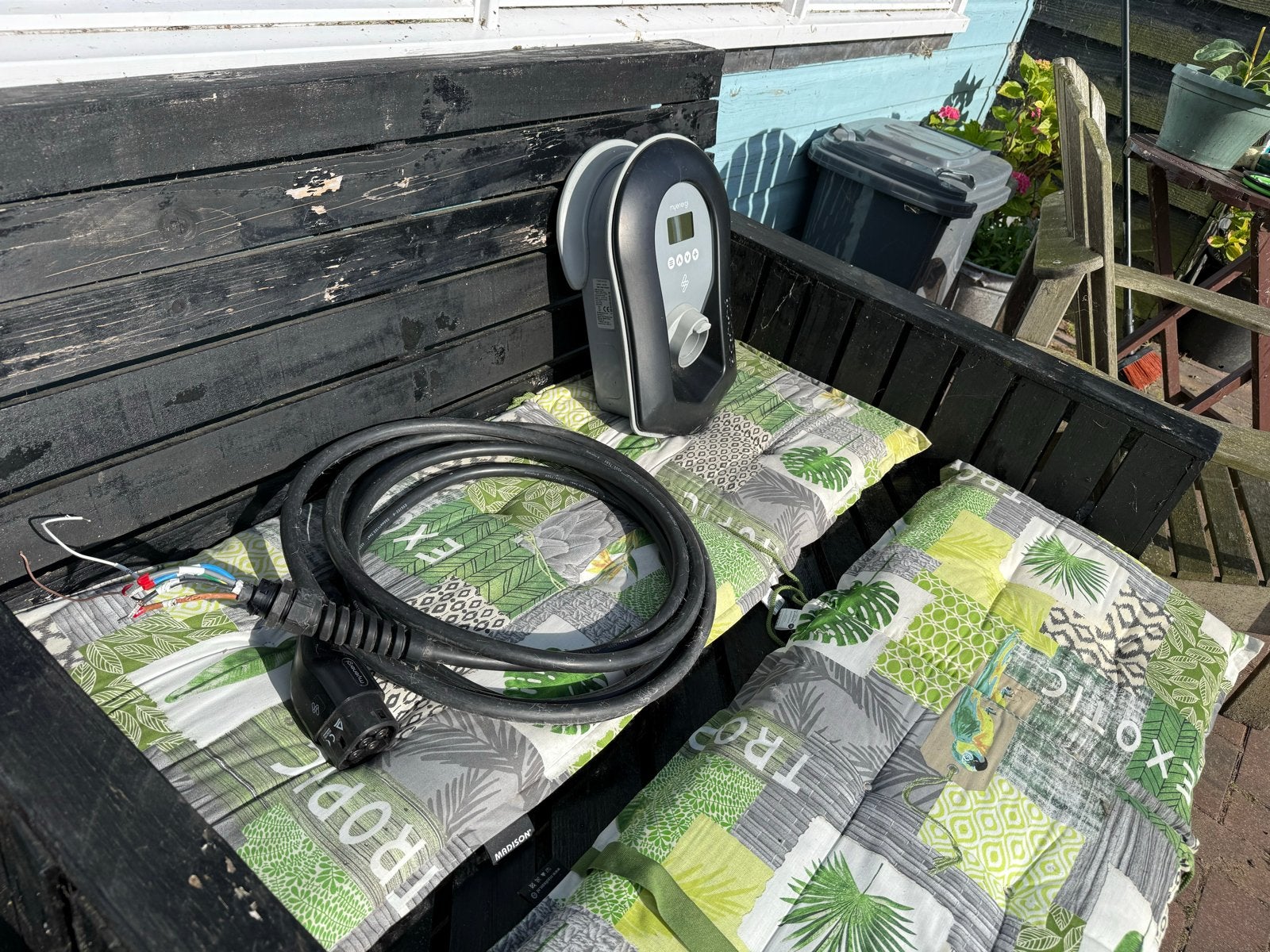 Zappi laadpaal met beschadigd snoer (6,5m kabel), Ophalen of Verzenden, Gebruikt, Laadpaal