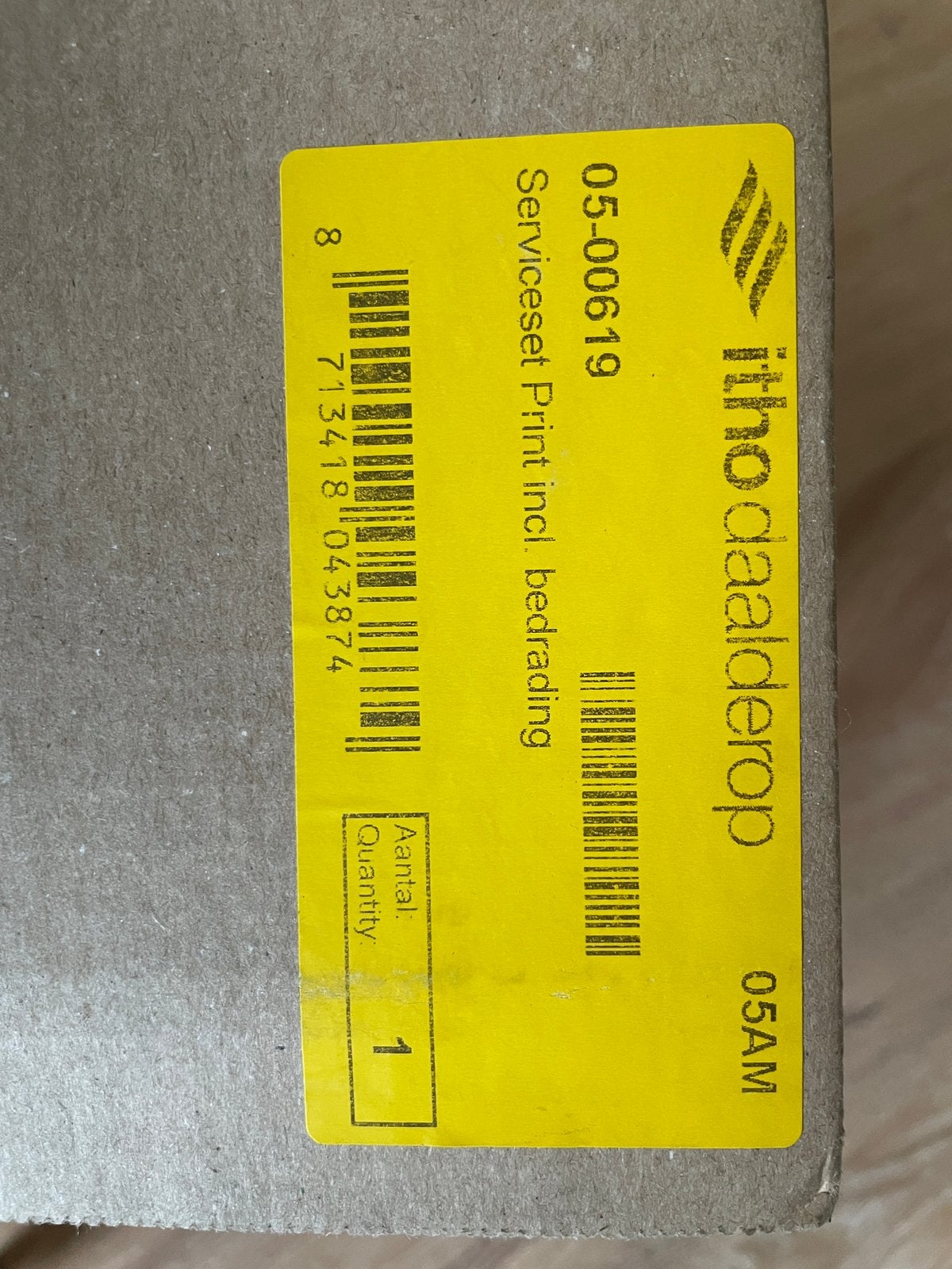 Itho Daalderop Print incl. bedr.  Smartboiler 30L-150L, Doe-het-zelf en Verbouw, Nieuw, Minder dan 3 jaar oud, Minder dan 20 liter