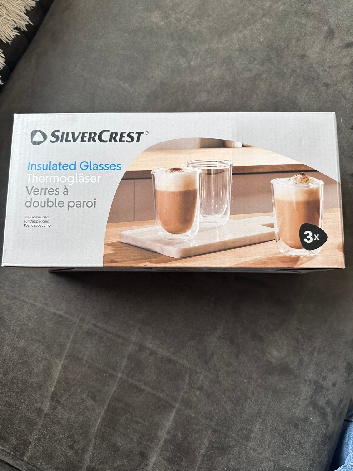 Nieuwe cappuccino glazen, Glas of Glazen, Nieuw, Ophalen of Verzenden, Glas