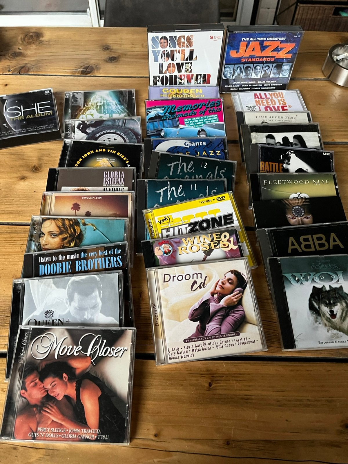Partijtje cds, Ophalen, Zo goed als nieuw