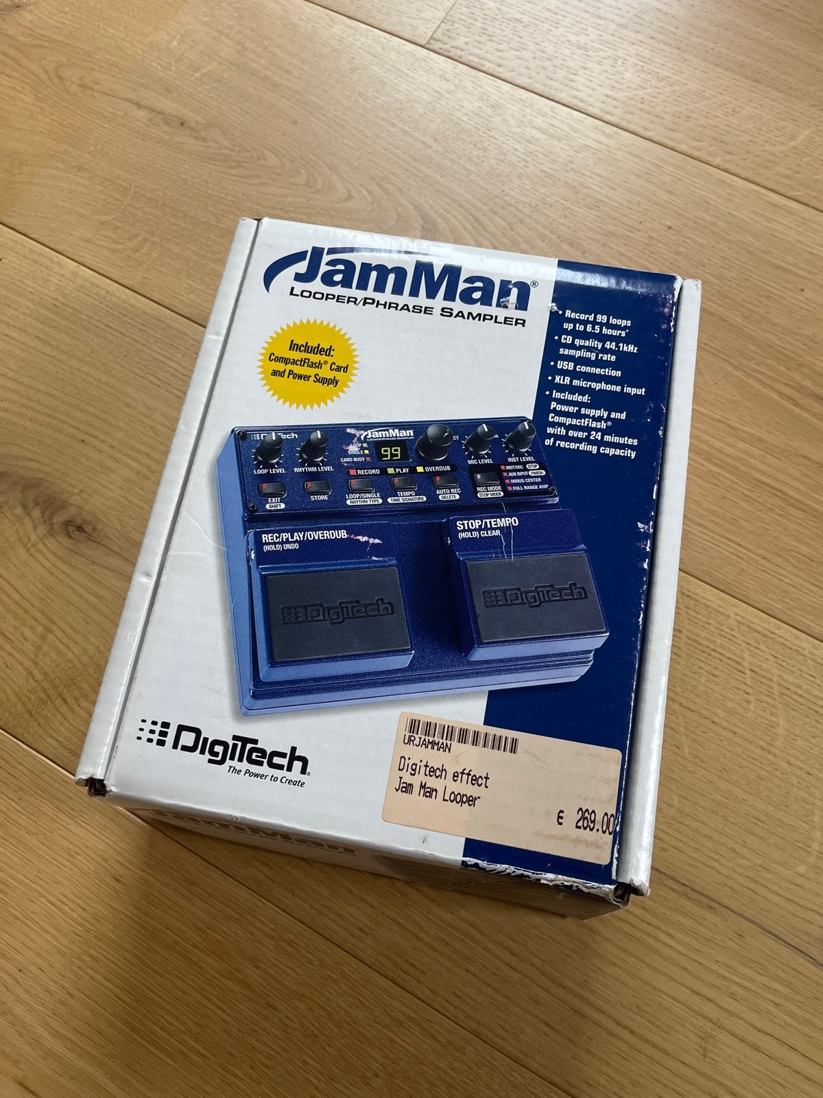 DigiTech JamMan Looper/Phrase Sampler - Zo goed als nieuw, Muziek en Instrumenten, Ophalen of Verzenden, Zo goed als nieuw, Overige typen