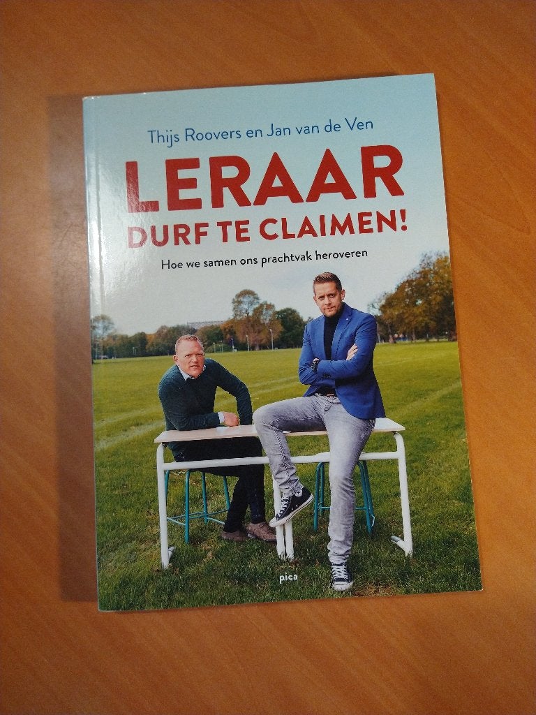Leraar, durf te claimen! Roovers, Thijs, Ophalen of Verzenden, Alpha, Zo goed als nieuw, Niet van toepassing