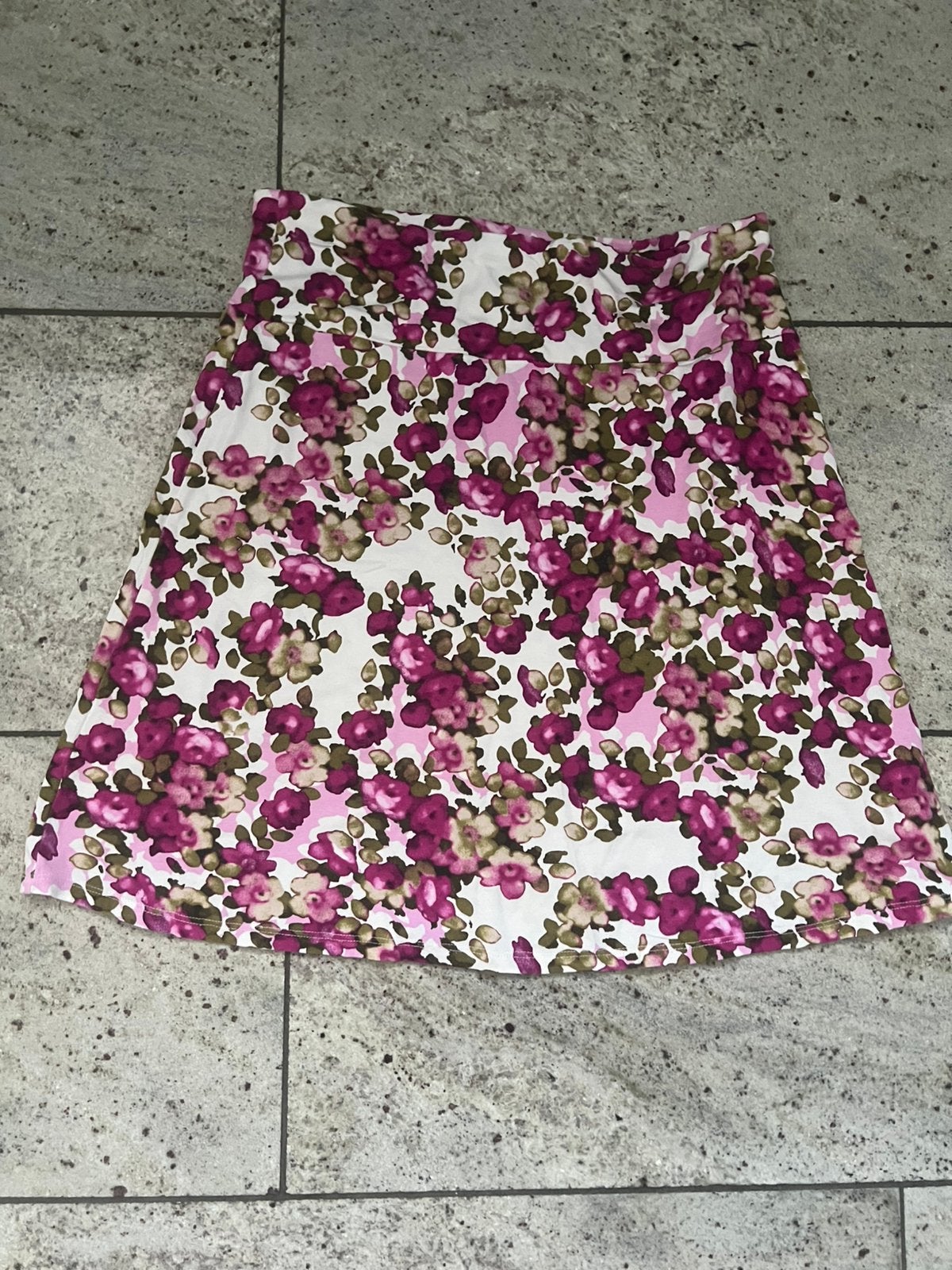 Fleurige tricot rok van Promiss maat M, Kleding | Dames, Rokken, Maat 38/40 (M), Meerkleurig, Ophalen of Verzenden, Zo goed als nieuw