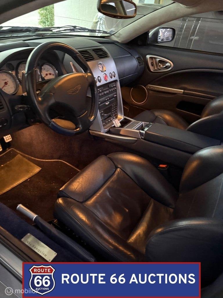 Aston Martin Vanquish | 2004 | Route 66 Auctions, Auto's, Gebruikt, Overige carrosserieën, Zwart, Bedrijf