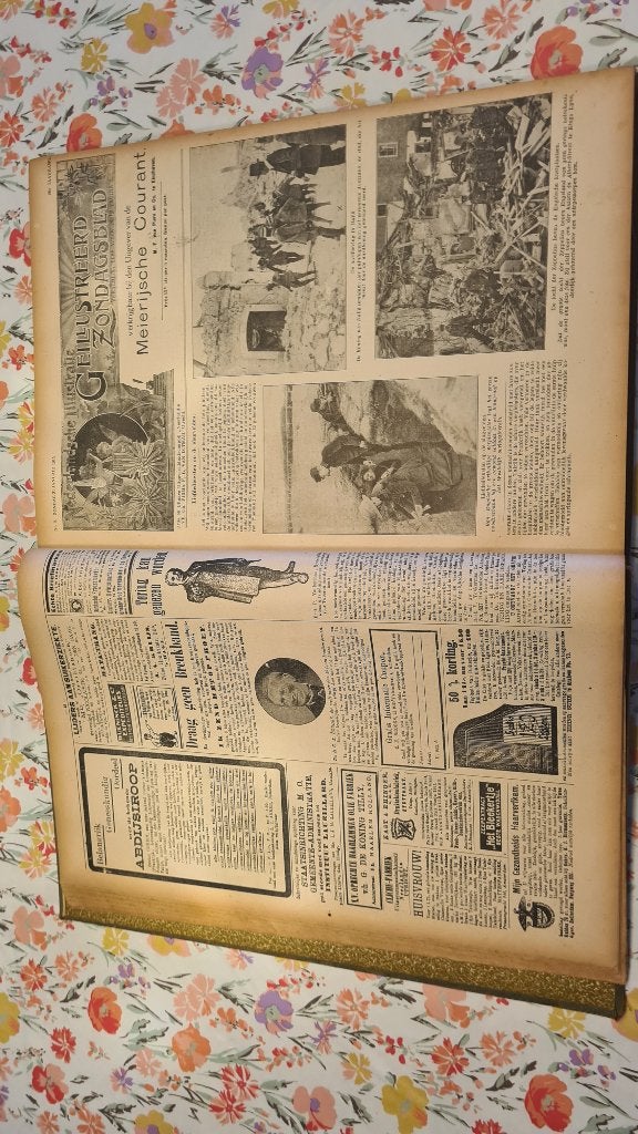 Nederlandse Illustratie en Geïllustreerd Zondagsblad, Antiek en Kunst, Antiek | Boeken en Bijbels, Ophalen, Onbekend