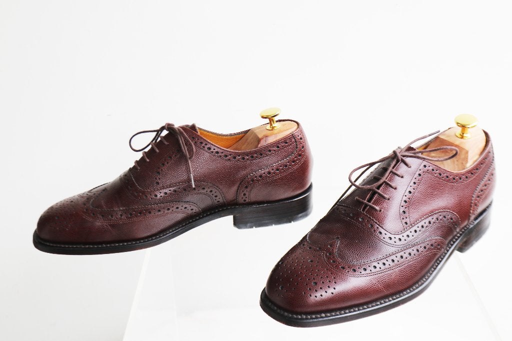 Klassieke Van Bommel brogues in maat 8 G = een standaard 42, Bruin, Ophalen of Verzenden, Zo goed als nieuw, Van Bommel