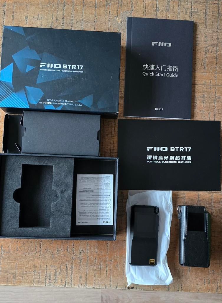 Fiio BTR 17 draadloze DAC/versterker met Bluetooth, Audio, Tv en Foto, Koptelefoons, Ophalen, Zo goed als nieuw, Overige merken