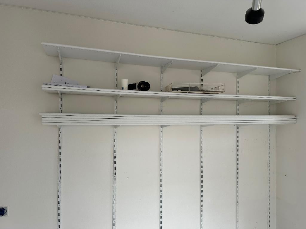 Plankenstelling (planken plus dragers), Ophalen, Zo goed als nieuw, 200 cm of meer, Minder dan 100 cm
