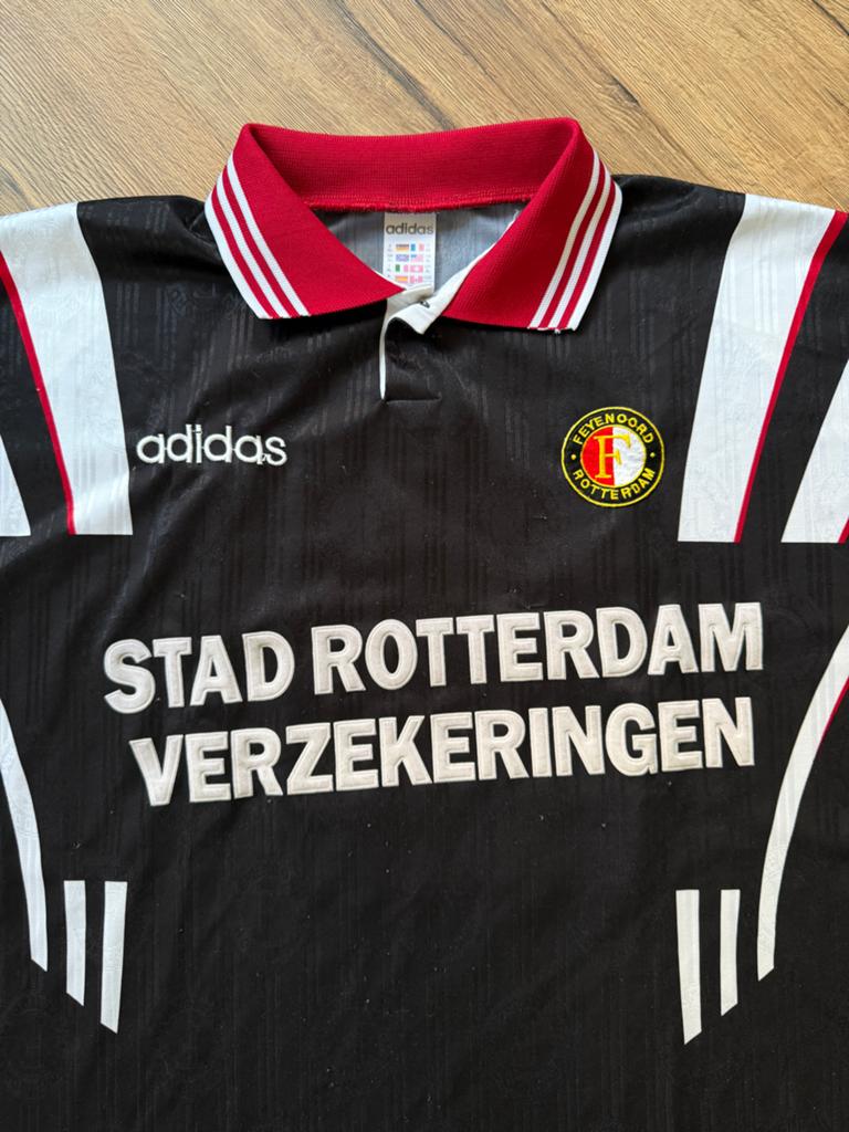 Feyenoord uitshirt 1996/1997 - Larsson #17 (Collectors item), Maat XL, Ophalen of Verzenden, Gebruikt, Shirt