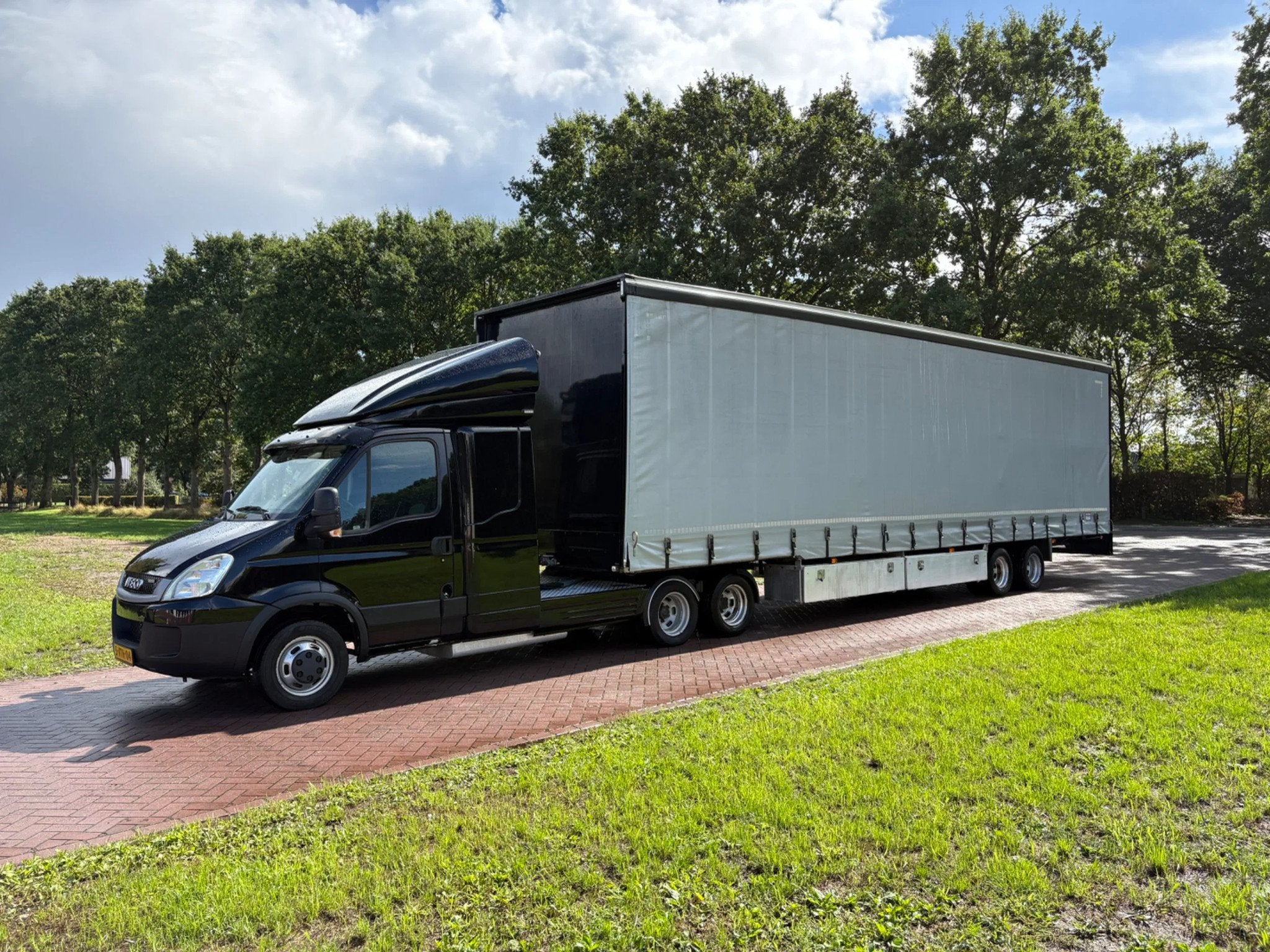 Iveco 50C17 Be trekker 12 TON EURO 5 / be oplegger jeeb-as s, Euro 5, Gebruikt, Cruise Control, 4 cilinders