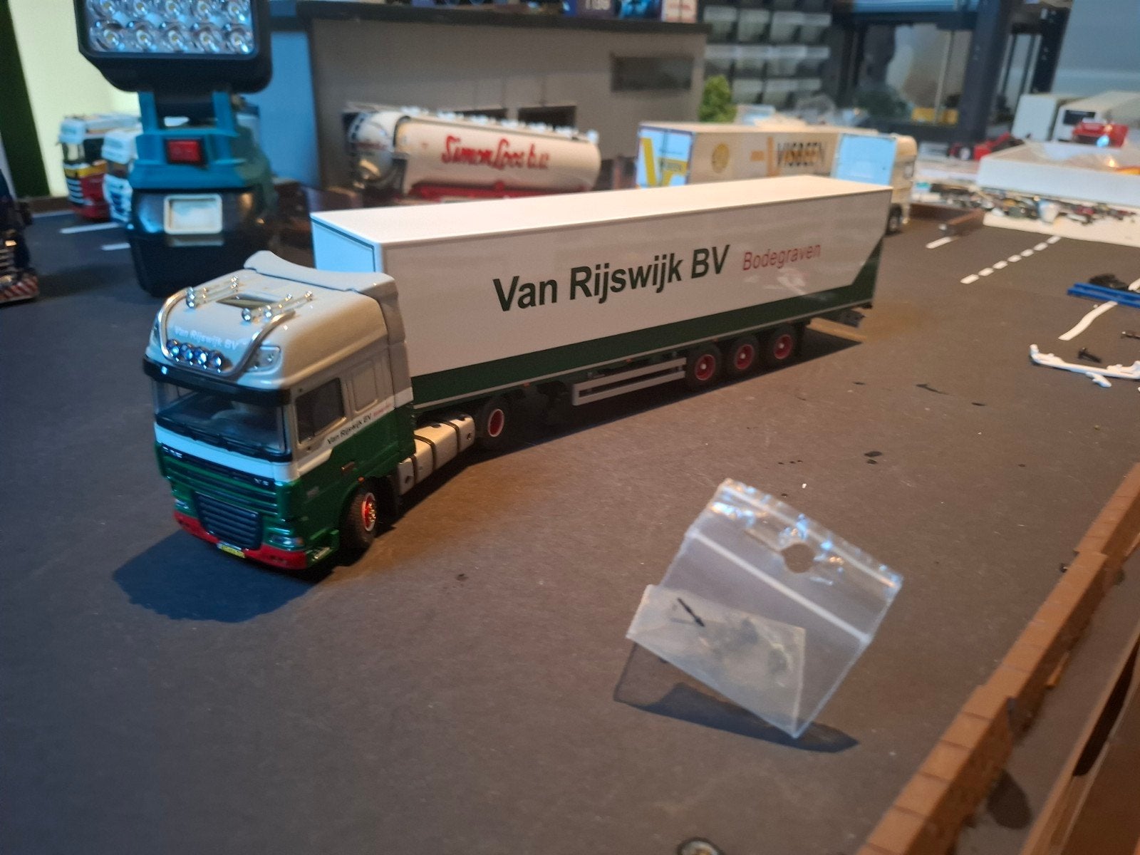 Daf xf van Rijswijk, Hobby en Vrije tijd, Ophalen of Verzenden, Nieuw, Bus of Vrachtwagen, Tekno