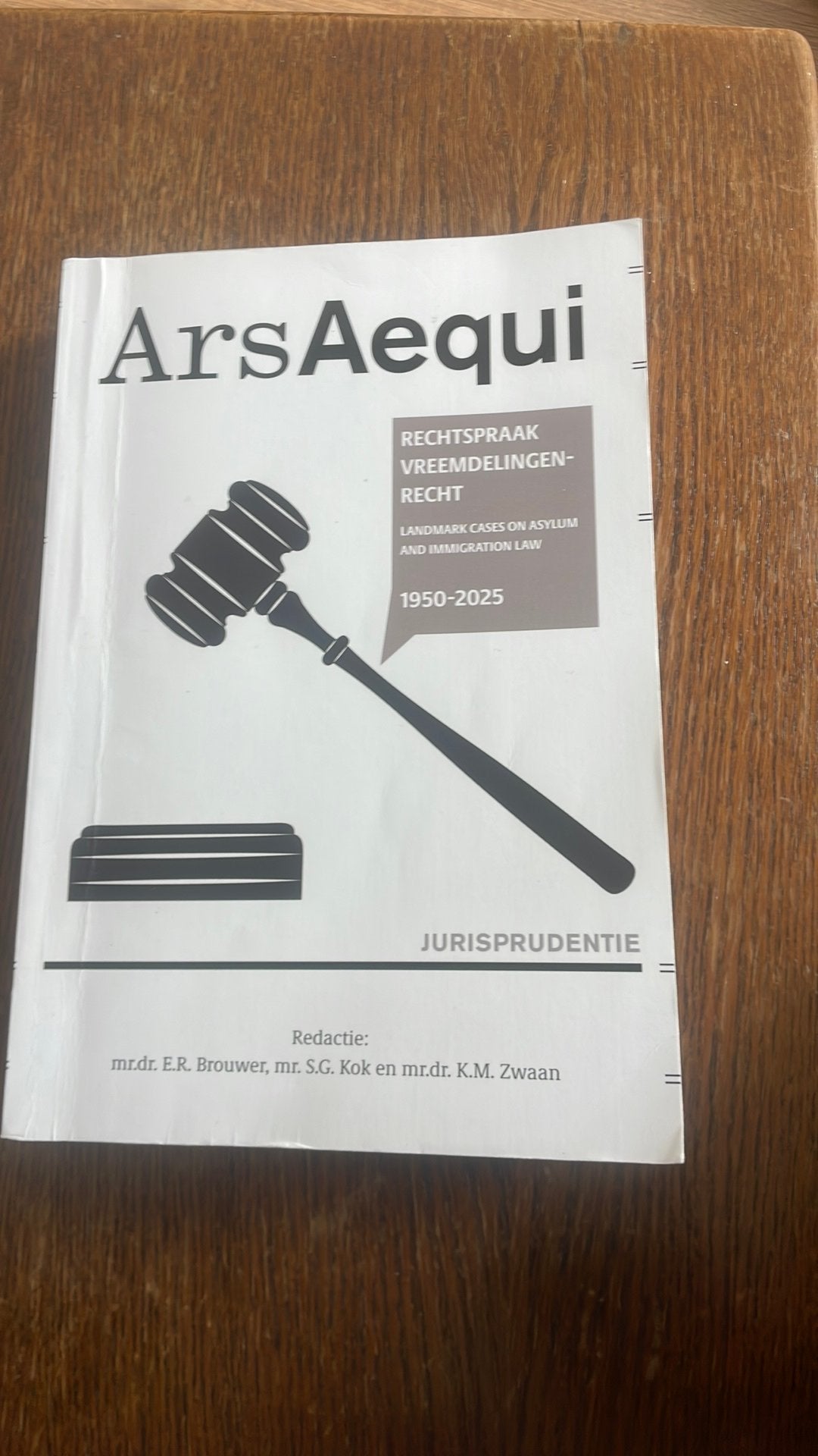 ArsAequi Rechtspraakbundel Vreemdelingenrecht 1950-2025, Boeken, Ophalen of Verzenden, Alpha, Zo goed als nieuw, WO