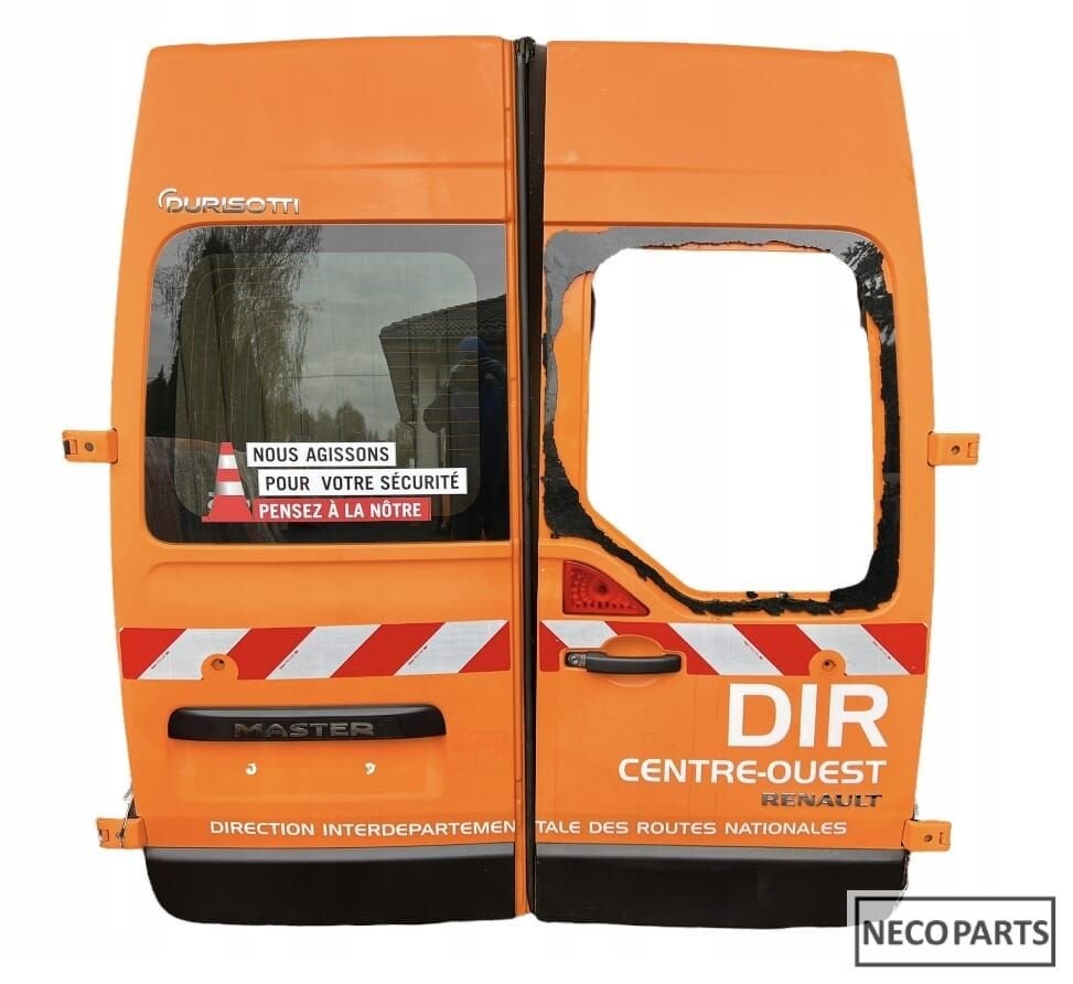 RENAULT MASTER PORTIER DEUR ACHTERDEUR ALLES LEVERBAAR !!!, Gebruikt, -, Renault, -