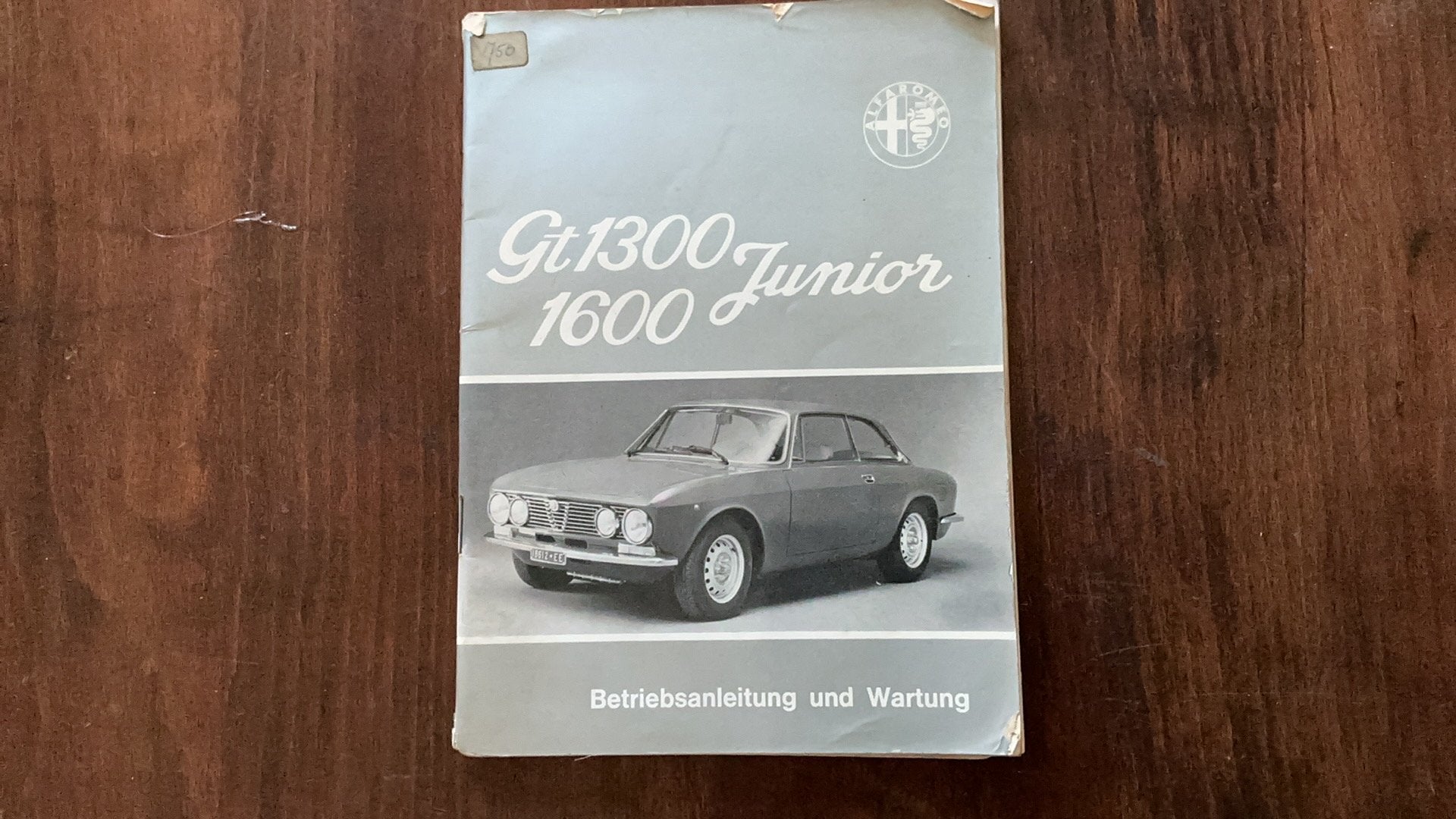 Alfa GT 1300/1600 junior, Ophalen of Verzenden