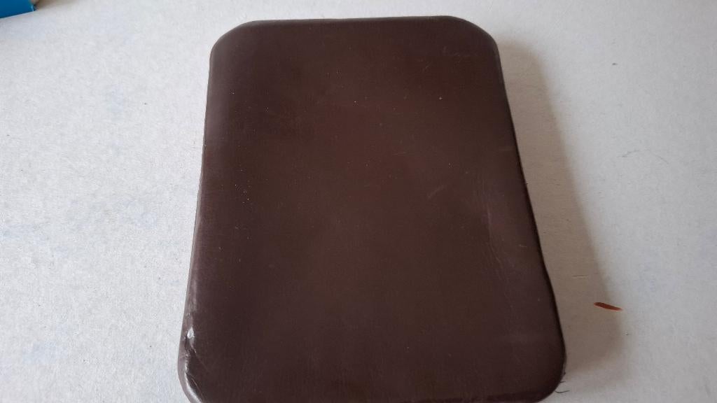 portefeulle leer 15 x 11 cm, Ophalen of Verzenden, Nieuw, Zwart, Leer