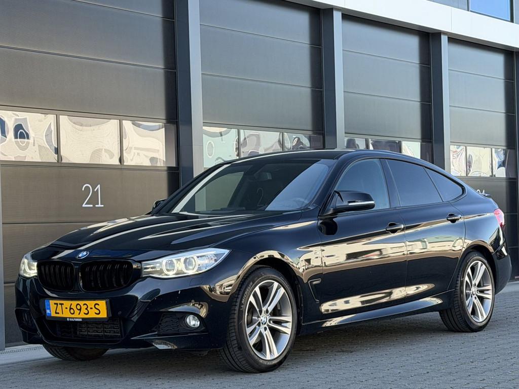 BMW 3-serie GT 320d M-Pakket PDC Clima EURO-6 (bj 2015), Auto's, BMW, Automaat, 1995 cc, Zwart, Leder