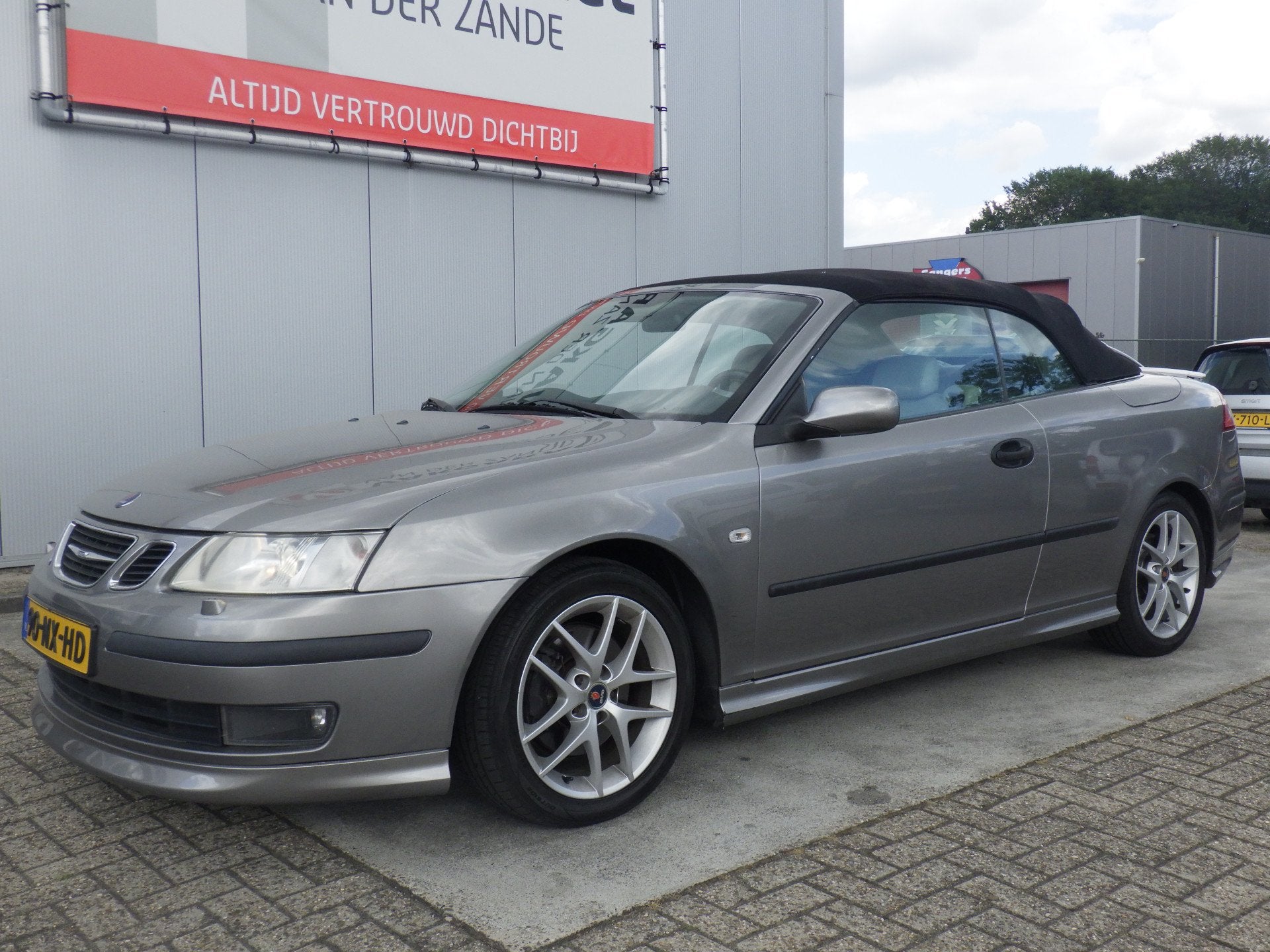 Saab 9-3 Cabrio 2.0T Aut Aero 210PK, Leder, Cruise NL/NAP!, 1998 cc, Gebruikt, Beige, 4 cilinders