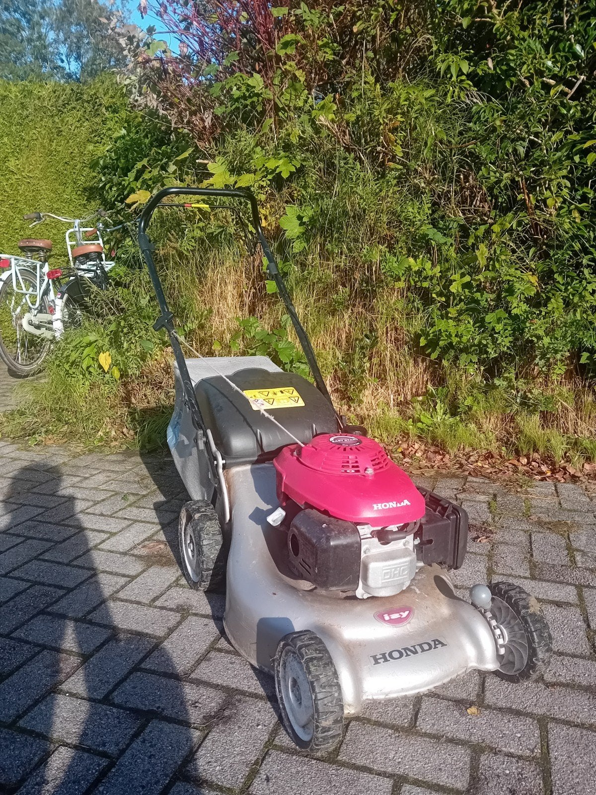 Honda benzine grasmaaier, Ophalen, Cirkelmaaier, Honda, Gebruikt