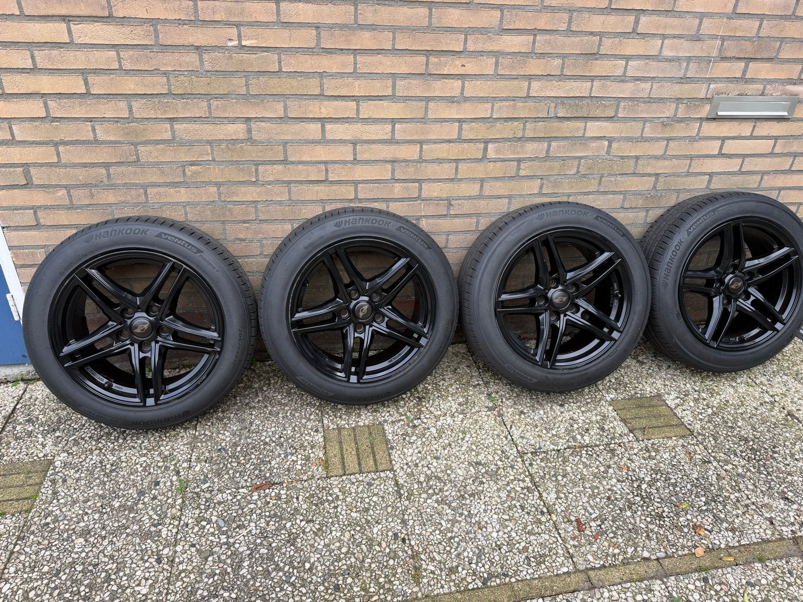 Originele 17” MINI velgen + zgan Hankook banden (205/55r17), Auto-onderdelen, Ophalen, Banden en Velgen, Nieuw, 17 inch