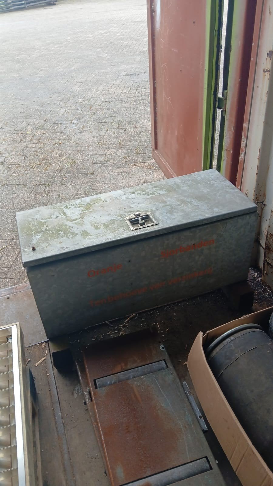 Metalen gereedschapskist - robuust en ruim, Ophalen of Verzenden