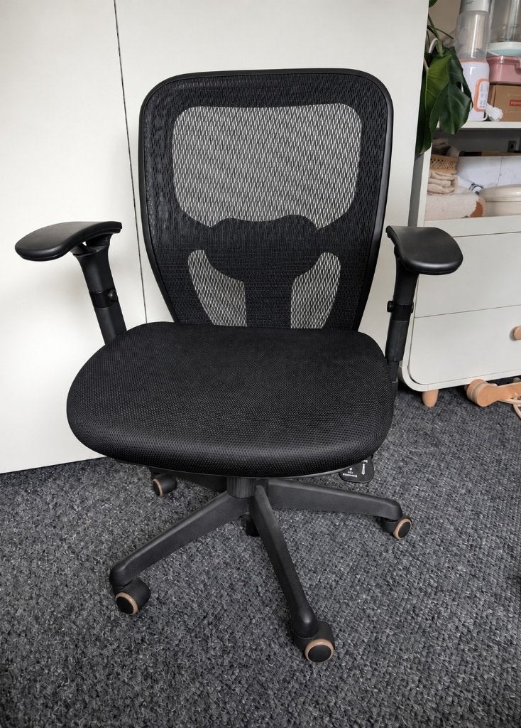 Bens 803-Bsc-3 ergonomische bureaustoel - zo goed als nieuw, Ophalen, Zwart, Nieuw, Bureaustoel