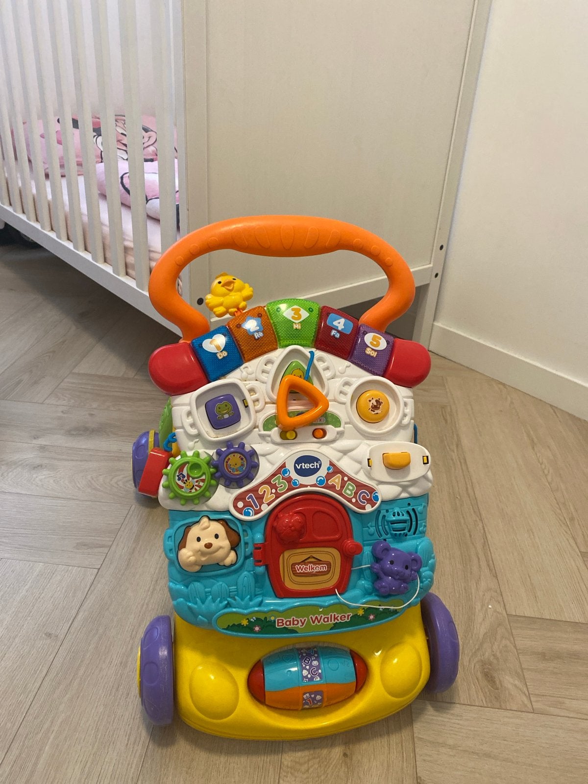 VTech Baby Walker - Interactieve Loopwagen met Geluid, Ophalen, Gebruikt, Overige typen, Met licht
