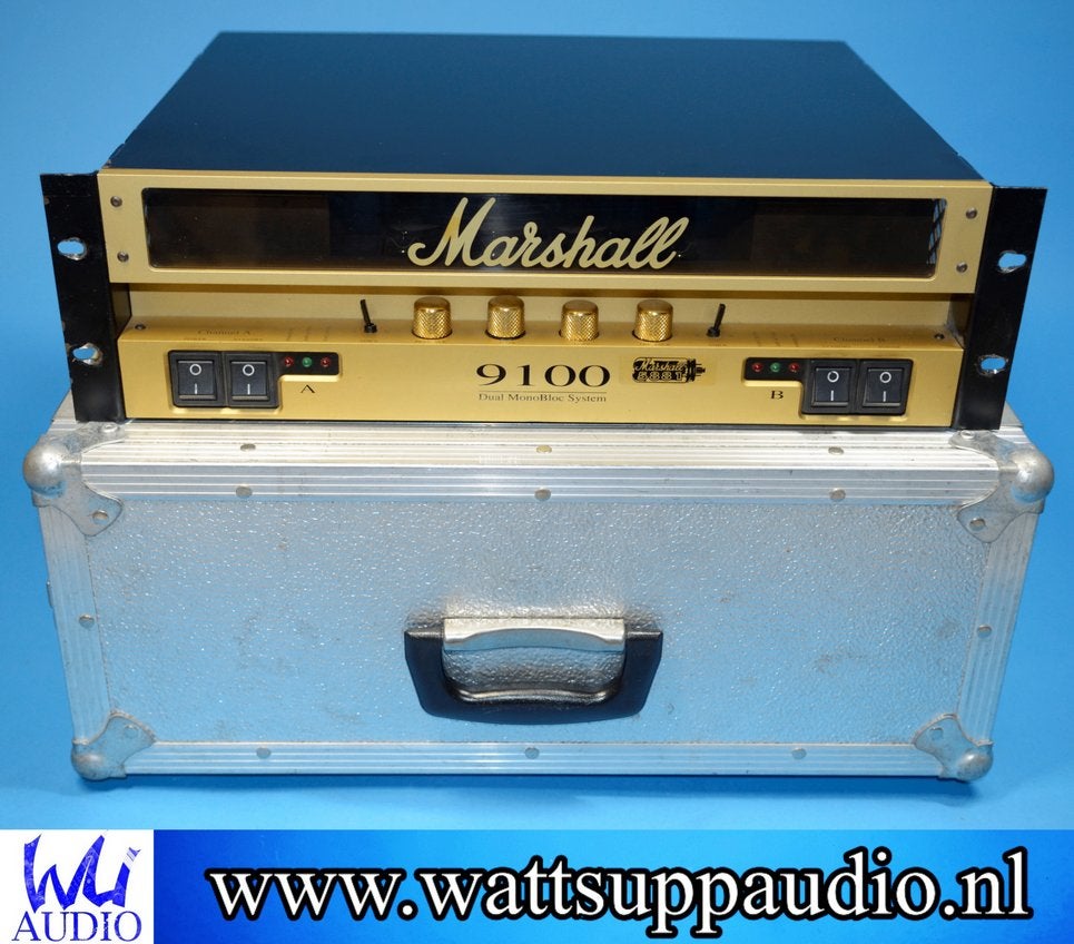 Marshall 9100 Dual MonoBloc Tube/Buizen versterker, Muziek en Instrumenten, Versterkers | Bas en Gitaar, Gebruikt, ., Ophalen of Verzenden