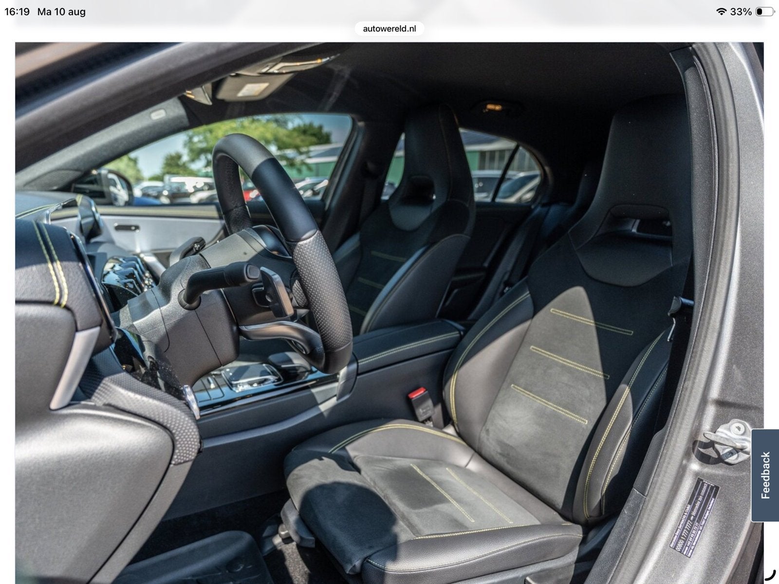 Mercedes AMG A klasse w177 edition one interieur, Auto-onderdelen, Interieur en Bekleding, Ophalen of Verzenden, Gebruikt, Mercedes-Benz