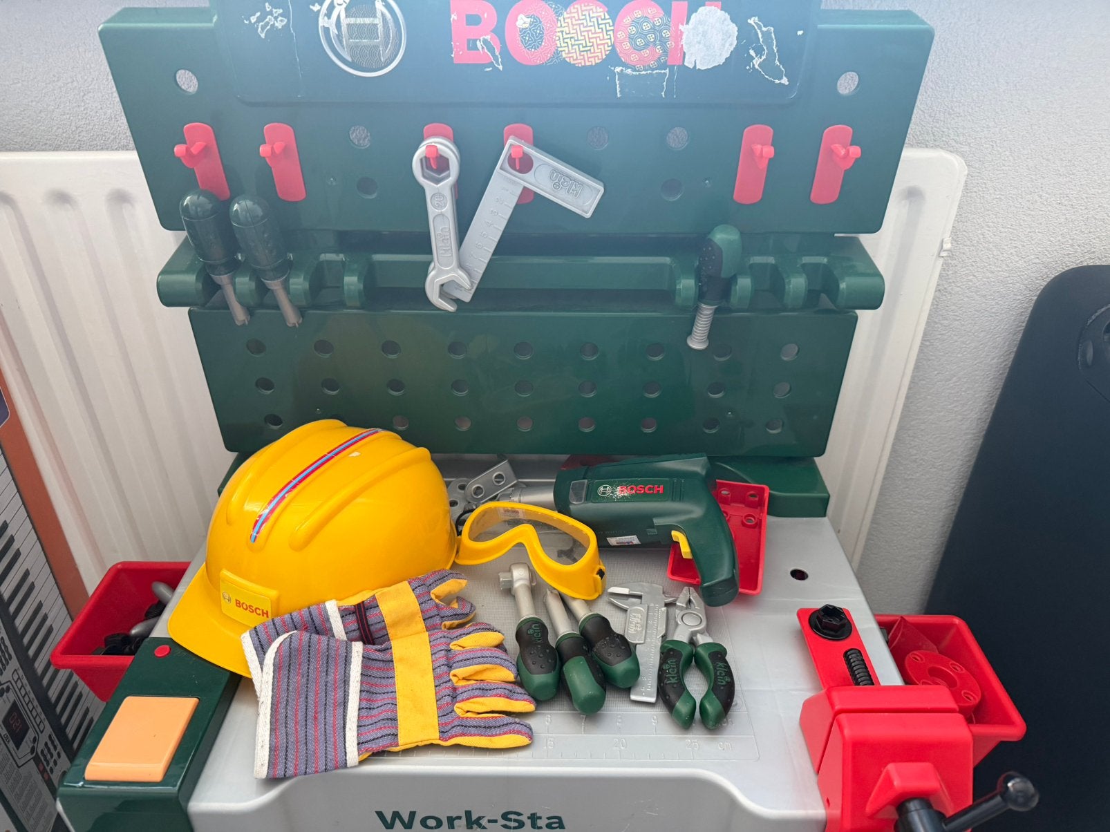 Bosch workstation, Ophalen, Zo goed als nieuw