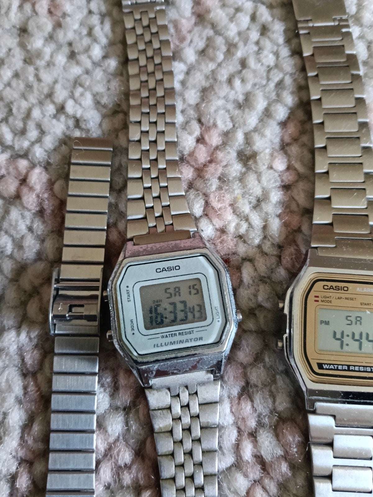 Casino retro horloges, Ophalen, Zo goed als nieuw, Staal, Overige merken