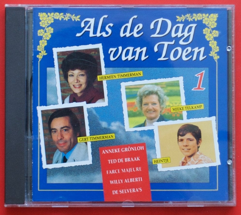 2x cd Als de dag van toen deel 1 en 2 uit 91 Ted de Braak, Ophalen of Verzenden, Gebruikt, Verzamelalbum, Nederlandstalig