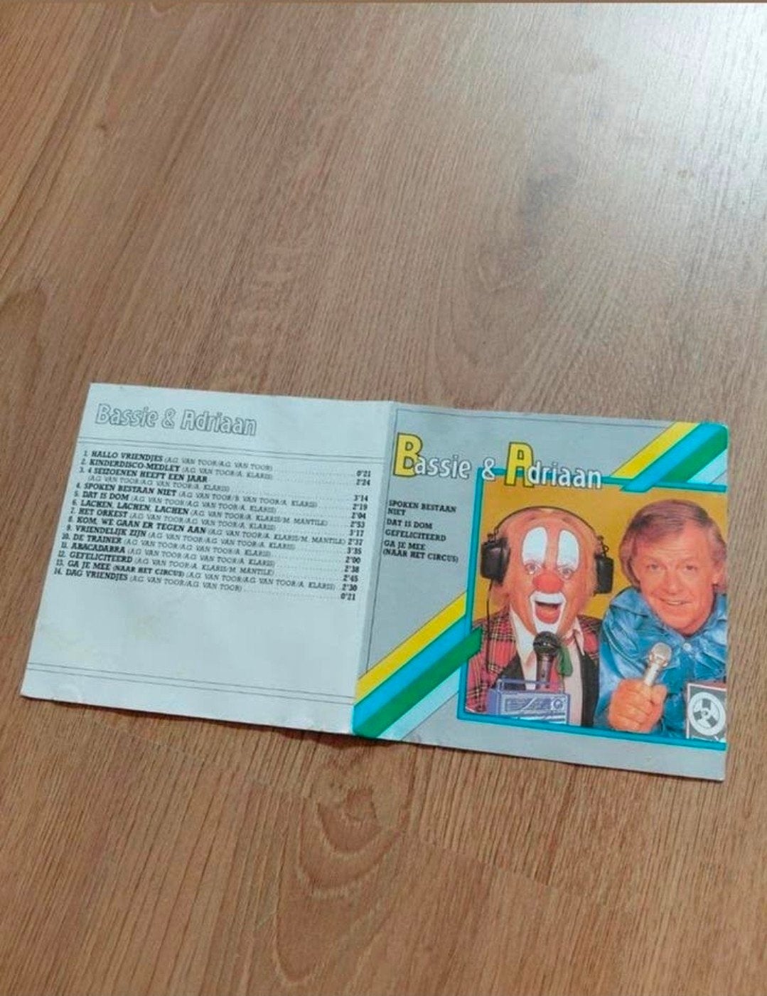 Bassie en Adriaan cd hoes., Cd's en Dvd's, Cd's | Kinderen en Jeugd, Ophalen of Verzenden, Gebruikt, Muziek