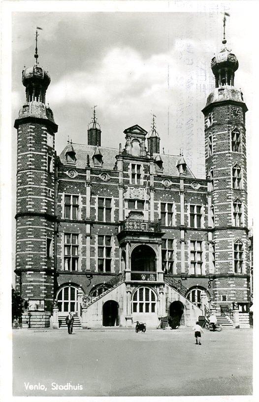 Venlo Stadhuis, Ophalen of Verzenden, 1920 tot 1940, Gelopen, Limburg