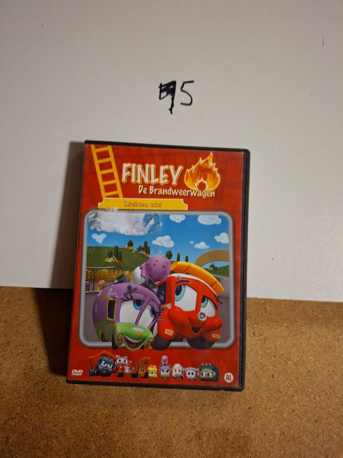 Finley De Brandweerwagen - Lichten uit! DVD, Gebruikt, Animatie, Alle leeftijden, Tv-serie