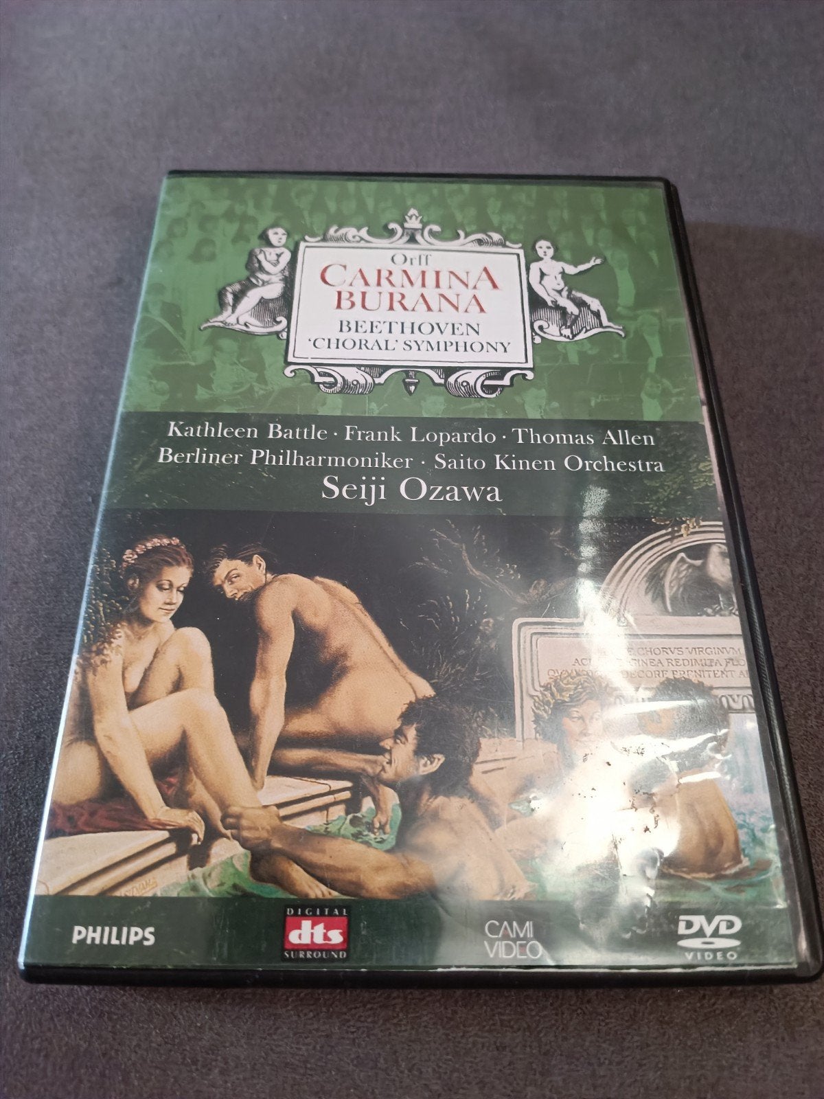 Carmina burana Beethoven - dvd, Alle leeftijden, Ophalen of Verzenden, Zo goed als nieuw