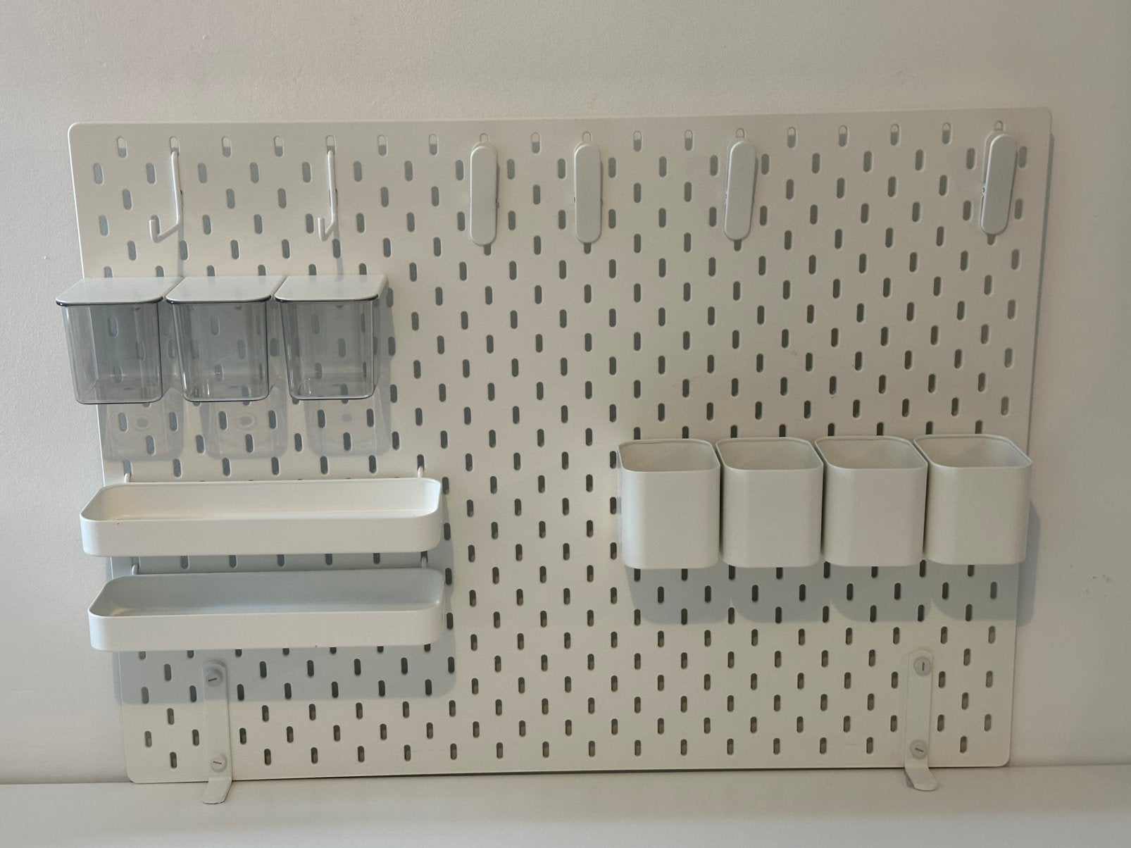 Ikea SKADIS ophangbord + accessoires, Ophalen, Zo goed als nieuw, Overige typen