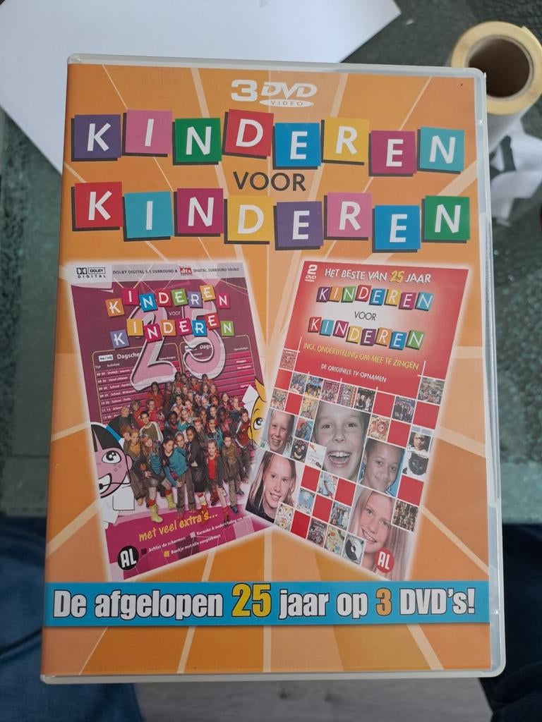 Kinderen voor kinderen (dvd), Alle leeftijden, Ophalen of Verzenden, Zo goed als nieuw