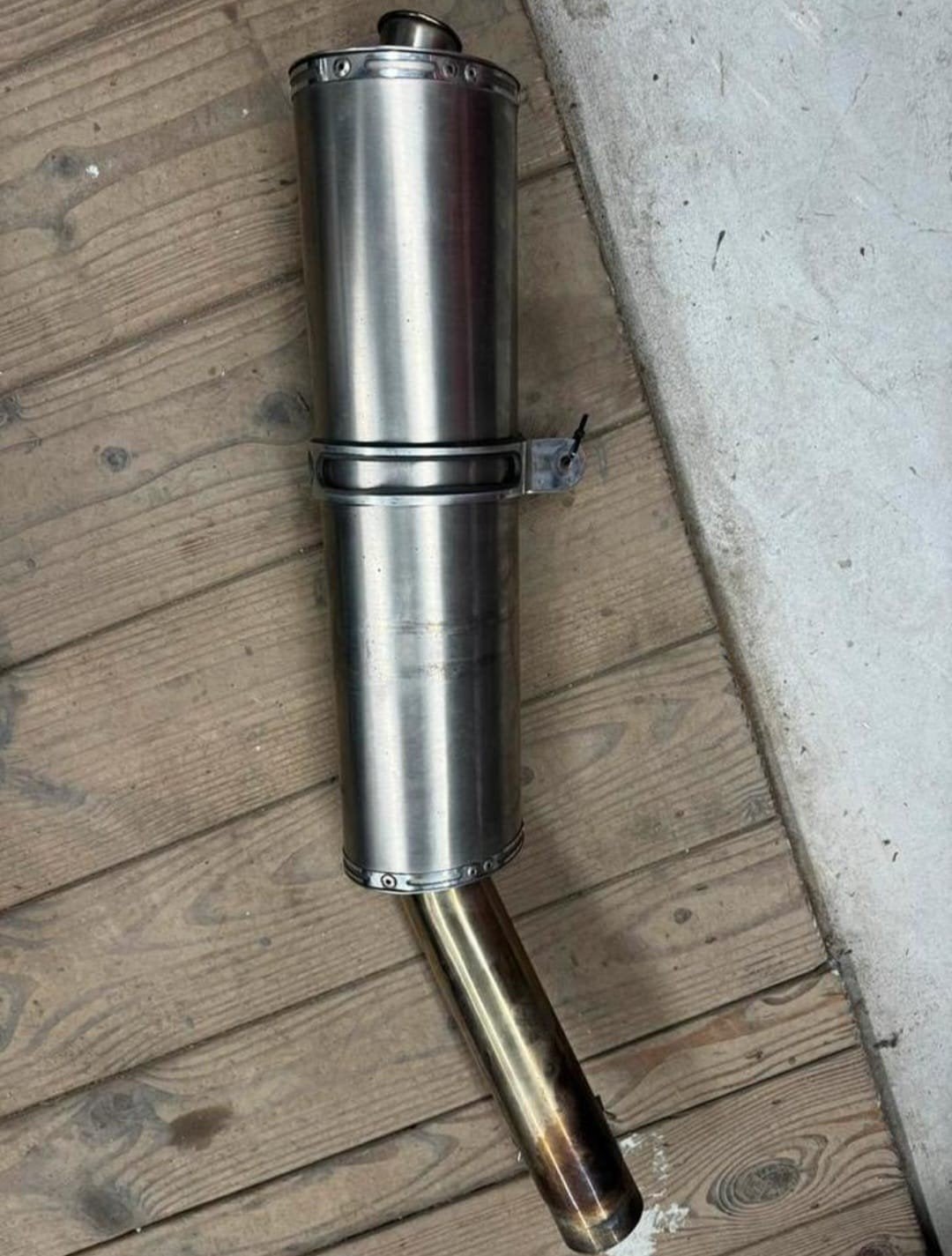 Aprilia rsv mille tuono racing titanium evo uitlaat demper, Ophalen of Verzenden, Gebruikt