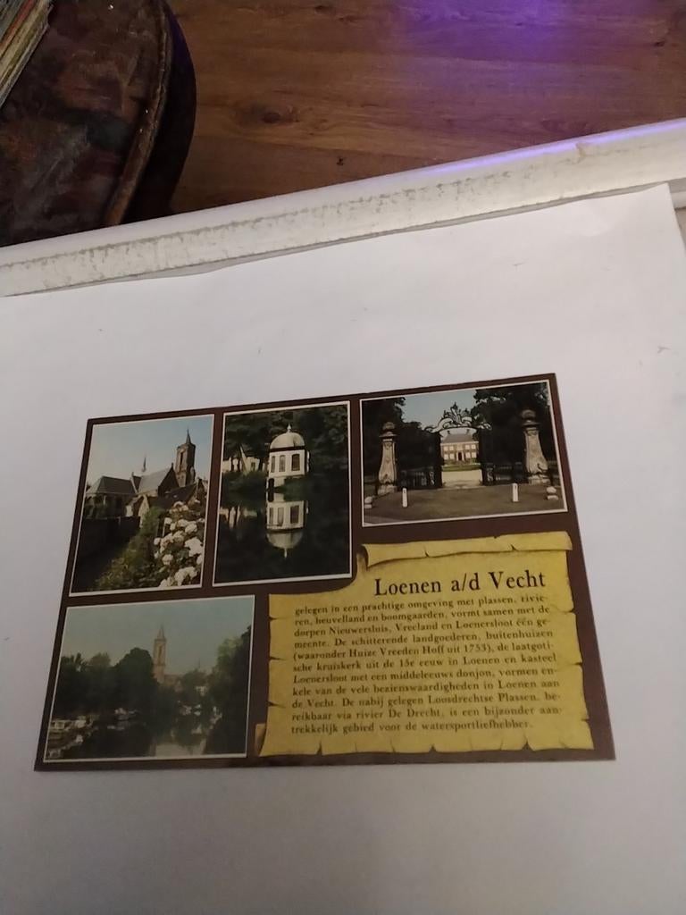LOENEN AAN DE VECHT. 4 AFBEELDINGEN, Ophalen of Verzenden, Utrecht