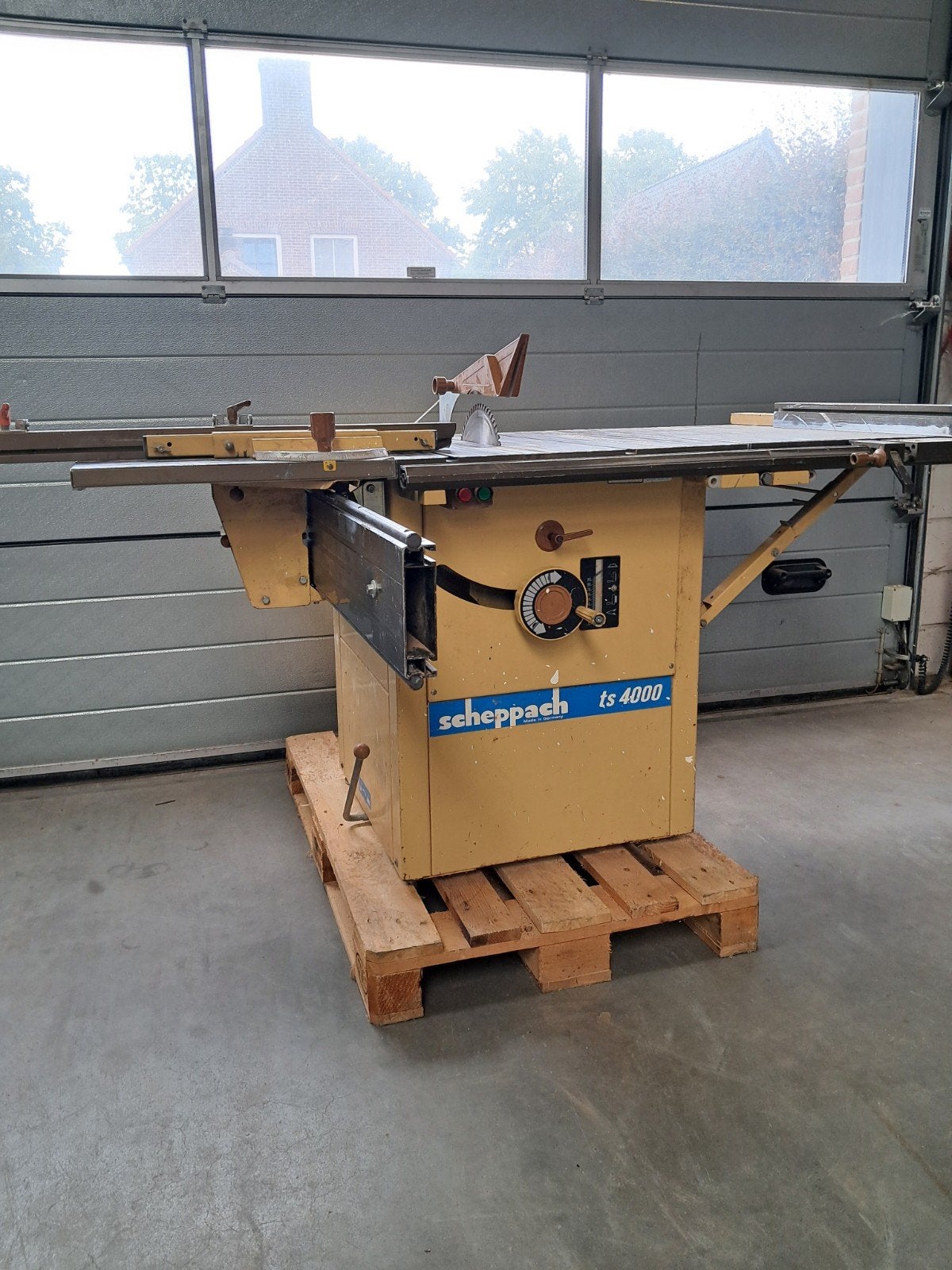 Scheppach Ts4000 zaagmachine tafelzaag 230v, Ophalen