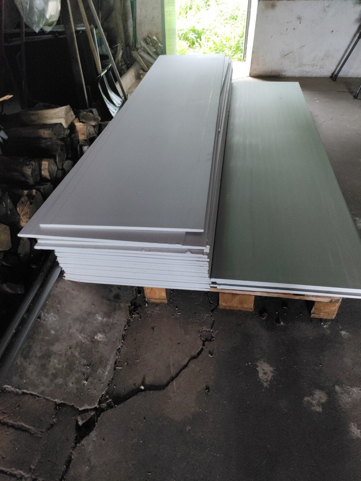 26 AK Gipsplaten 260x60cm, 12,5mm dikte, Ophalen