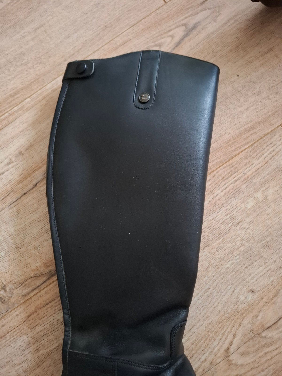 Foto 6 van Horze Leren Zip-Up Rits achterk. rijlaarzen MT 42, kuit 43cm