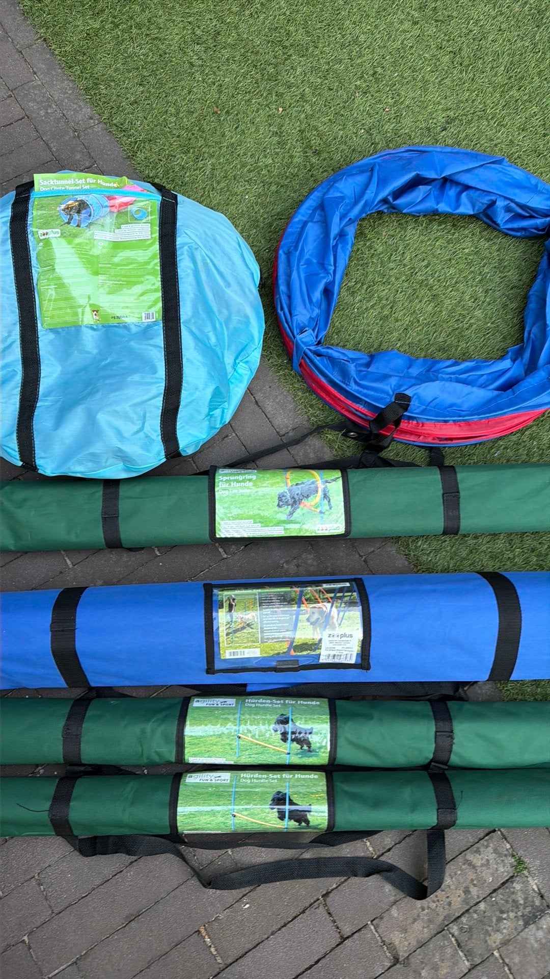 Complete agility set voor cursus met de hond, Dieren en Toebehoren, Ophalen, Zo goed als nieuw