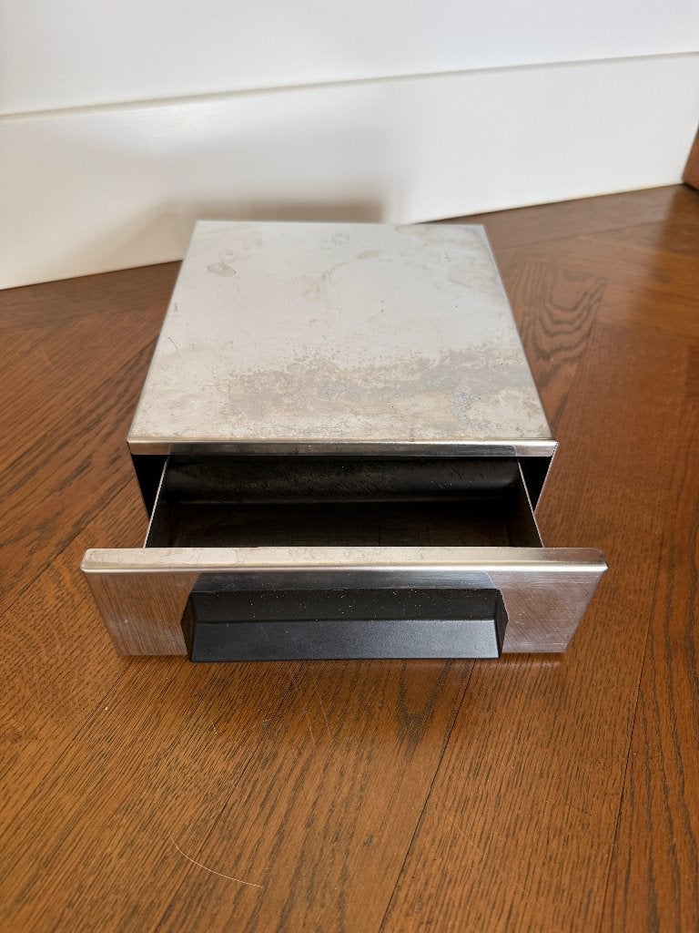 RVS Koffie Uitklopbak / Knock Box, Ophalen, Gebruikt, Barista-accessoire