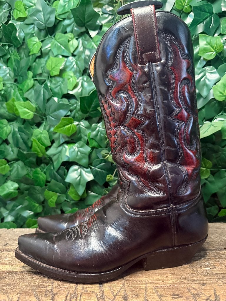 geweldig mooie vintage laarzen van Sendra maat 43, Sendra, Bruin, Boots, Ophalen of Verzenden