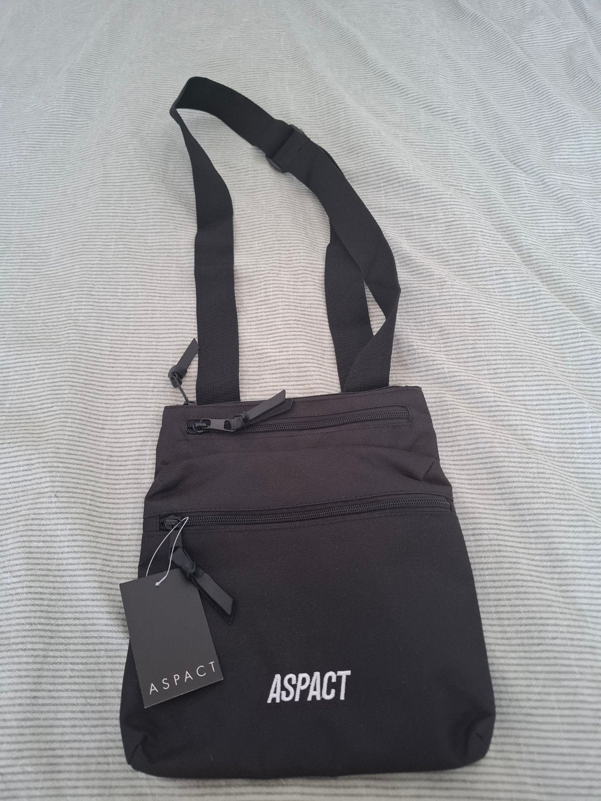 ASPACT Schoudertas - Zwart, Nieuw met label, Ophalen of Verzenden, Nieuw, Zwart, Overige merken